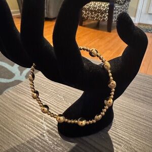 Enewton Extends Honesty Gold Sincerity Pattern 6mm Beaded Bracelet